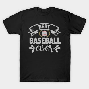 Vintage Cool Baseball Is The Best funny invention ever T-Shirt